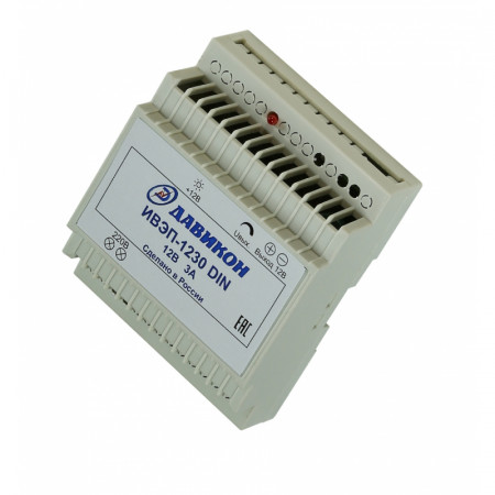 ИВЭП - 1230DIN источник питания ИВЭП - 1230DIN источник питания