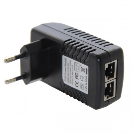 PoE инжектор M-24W-48V 0.5А PoE инжектор M-24W-48V 0.5А