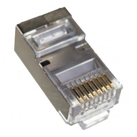 Коннектор RJ 45 FTP экранированный Коннектор RJ 45 FTP экранированный