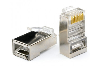 Коннектор RJ 45 FTP экранированный