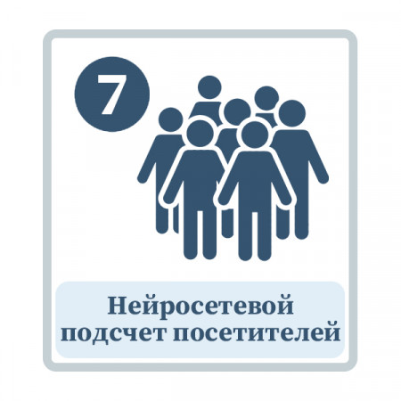 Нейросетевой подсчет посетителей Нейросетевой подсчет посетителей